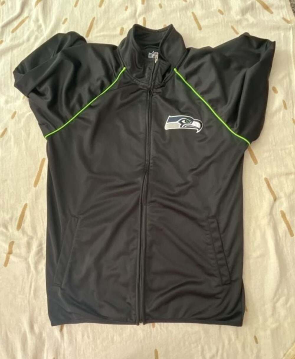 NFL Seattle Seahawks Full Zip Performance Track Jacket